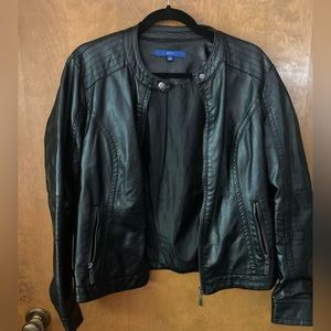 Faux Leather Jacket
